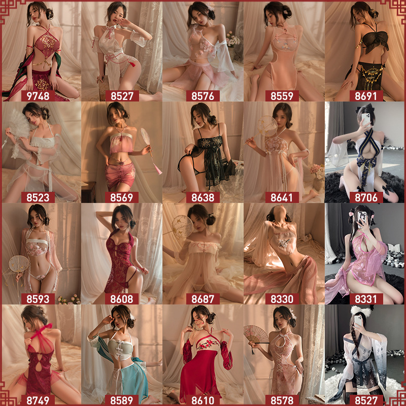Tổng hợp các mẫu trang phục truyền thống trung hoa hóa trang cosplay cổ trang váy yếm sexy xuyên thấu