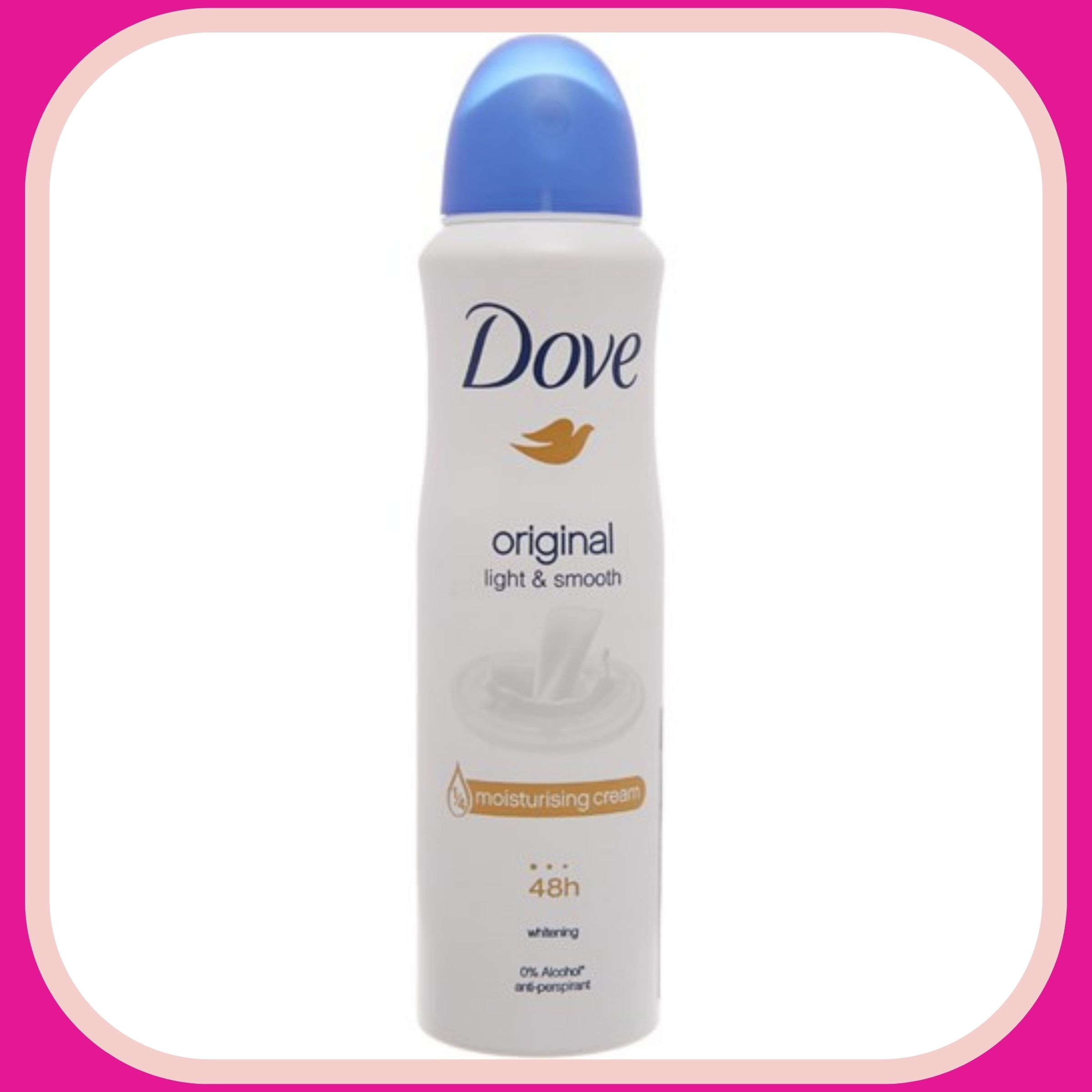 Xịt khử mùi Dove Dưỡng da Sáng mịn dành cho nữ 150ml