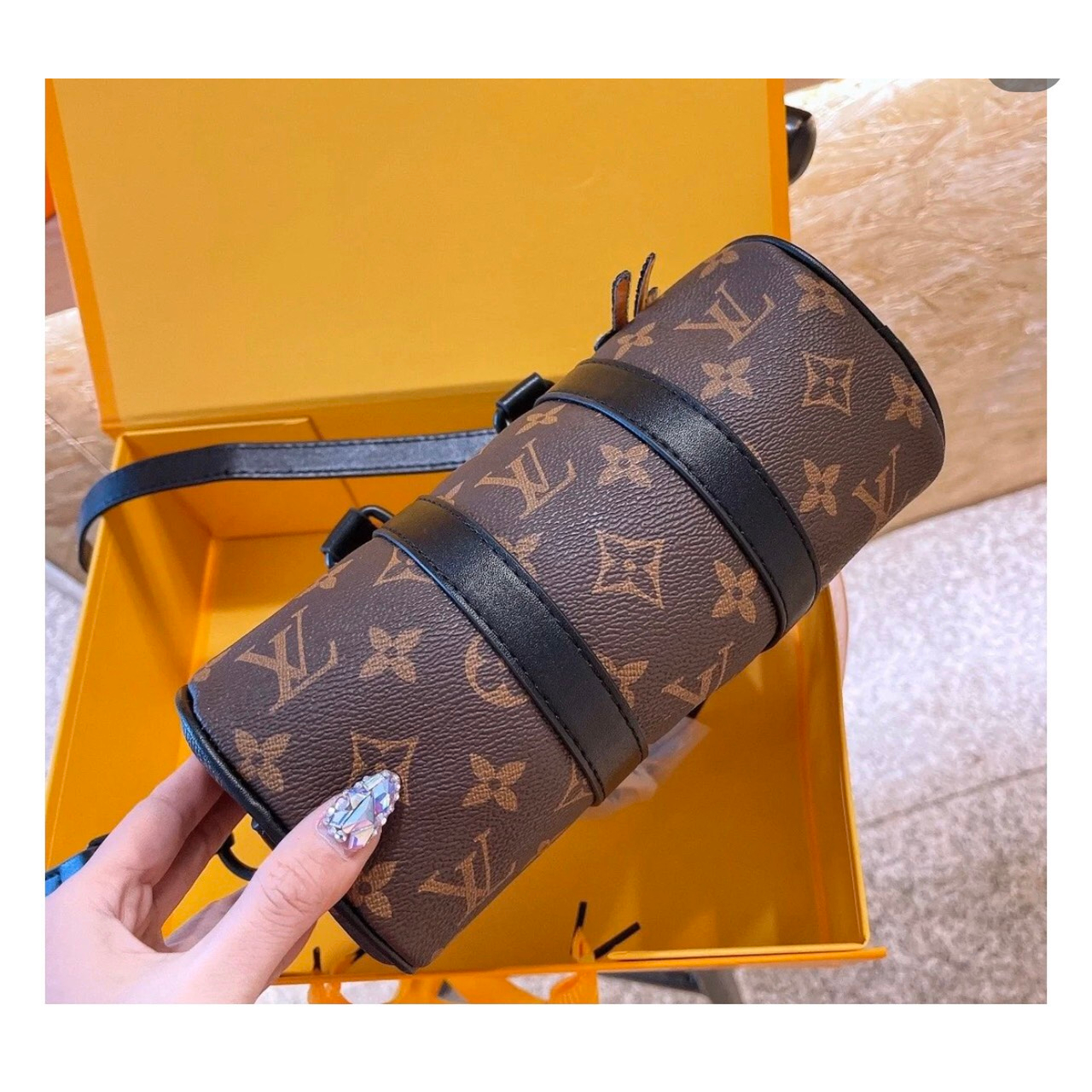 TÚI LV KEEPALL NANO DÁNG TRỐNG SZ21