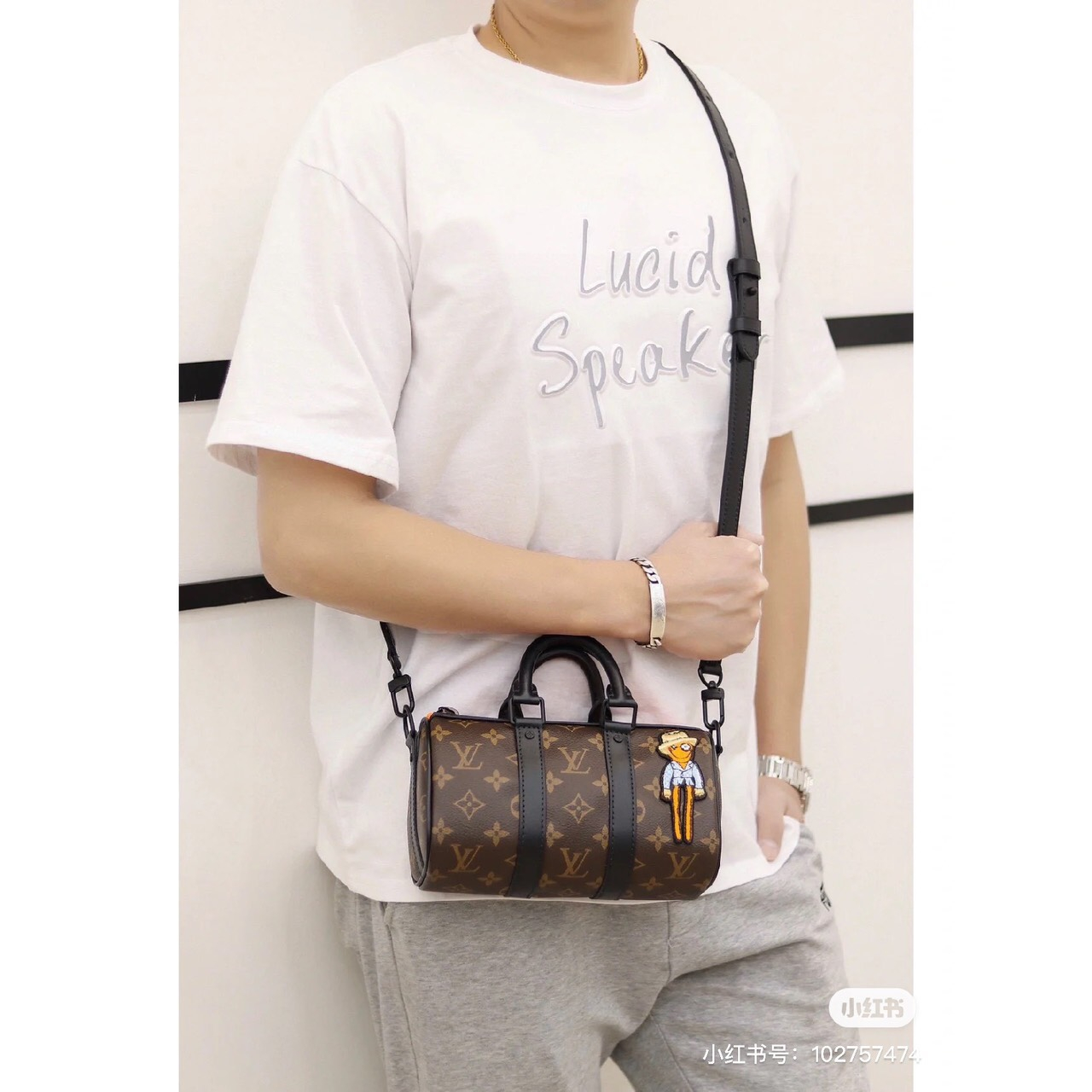 TÚI LV KEEPALL NANO DÁNG TRỐNG SZ21