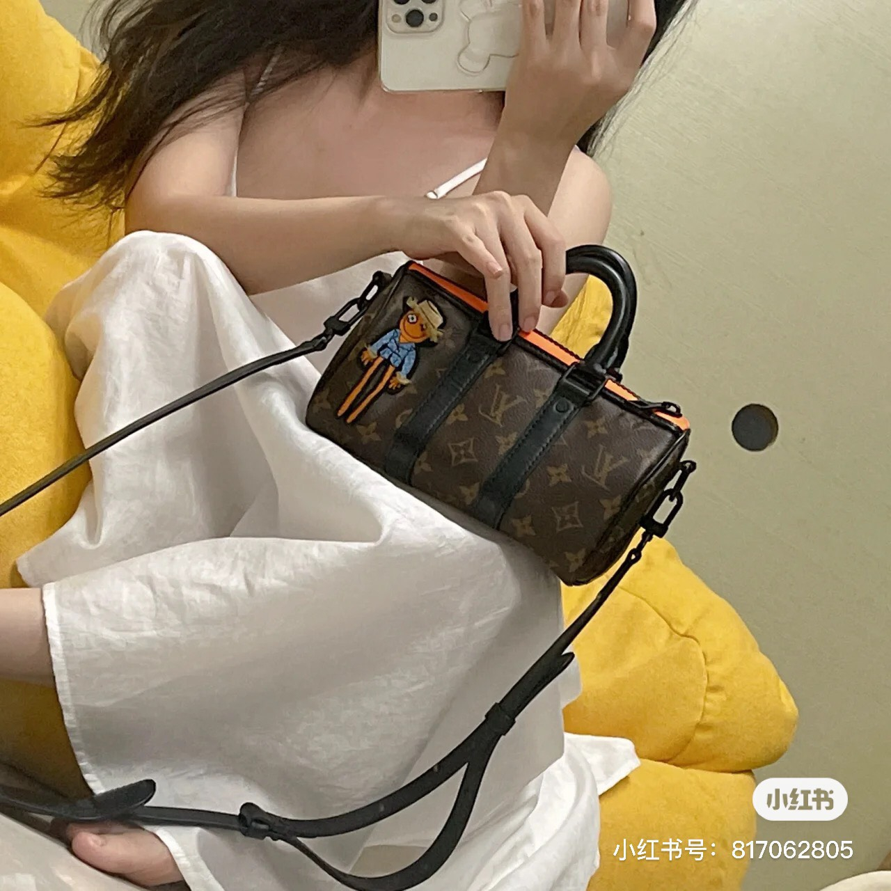 TÚI LV KEEPALL NANO DÁNG TRỐNG SZ21