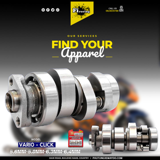 Cốt cam độ vario/ click 125 chính hãng taracing nhiều size 5.6mm,5.8mm,6.3mm,6.4mm