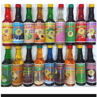 Si Rô Trái Cây Các Loại chai 400ml