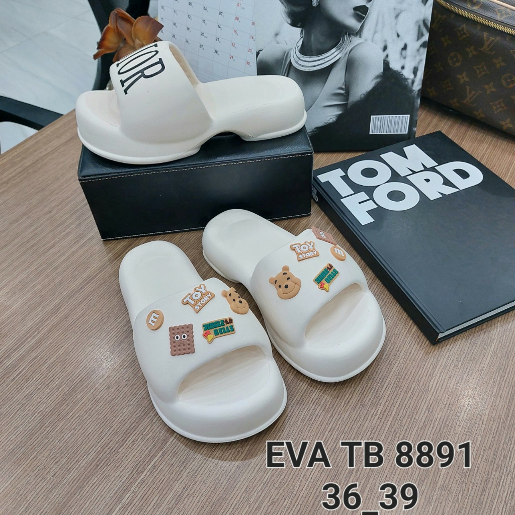 Dép quai ngang -Dép cao su nữ đế cao siêu nhẹ êm chân cao cấp 2023