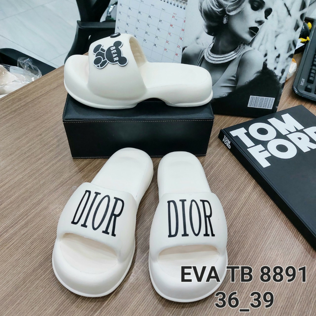 Dép quai ngang -Dép cao su nữ đế cao siêu nhẹ êm chân cao cấp 2023