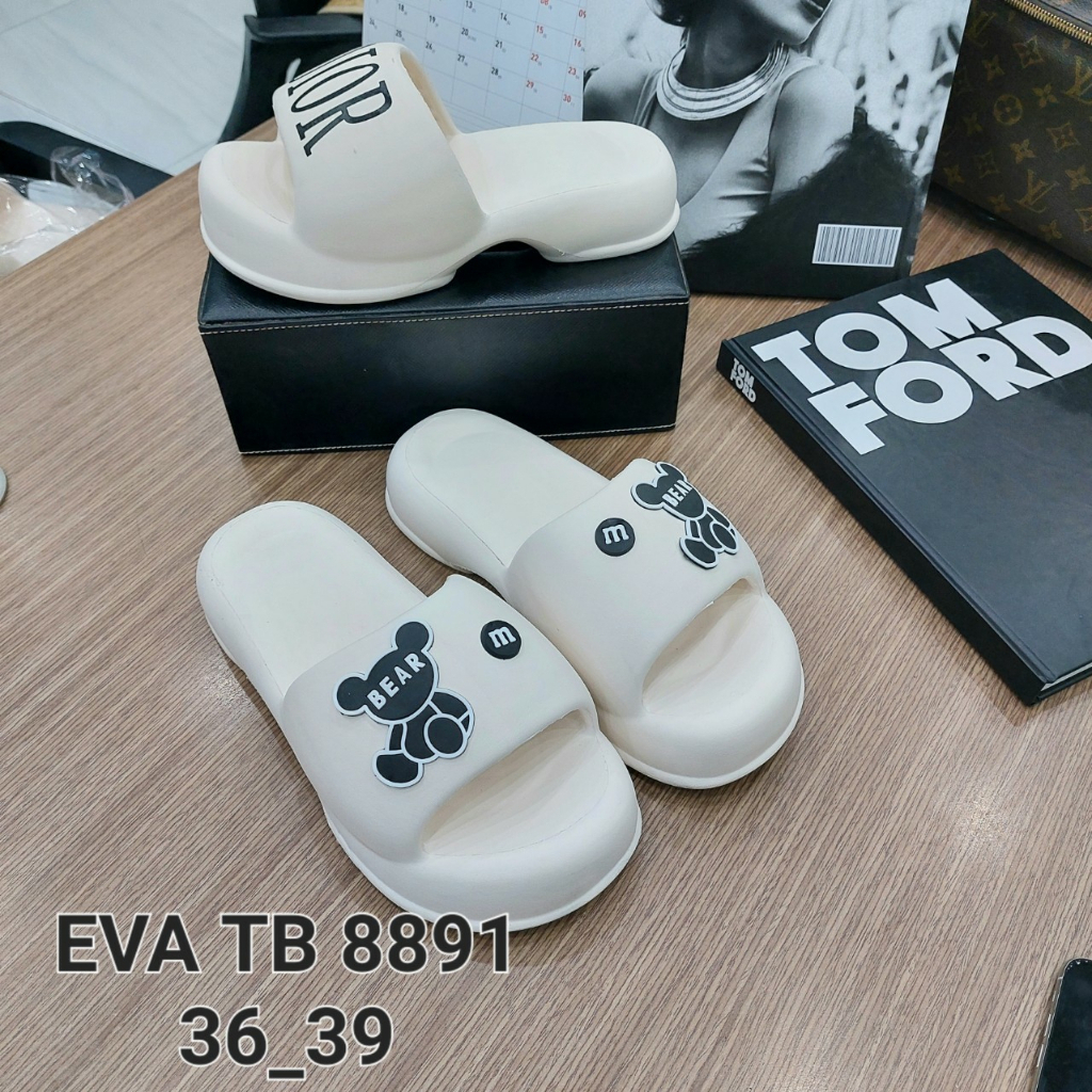 Dép quai ngang -Dép cao su nữ đế cao siêu nhẹ êm chân cao cấp 2023