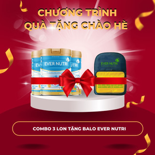 Combo 3 lon sữa bột ever nutri autism sure sữa dinh dưỡng công thức - cho trẻ tự kỷ tăng động giảm chú ý truecare