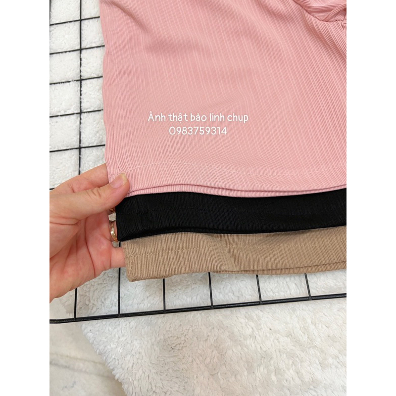 Quần Short Nữ Bigsize Bảo Linh Chất Gân Tăm Thái Dáng Đùi Trên Gối