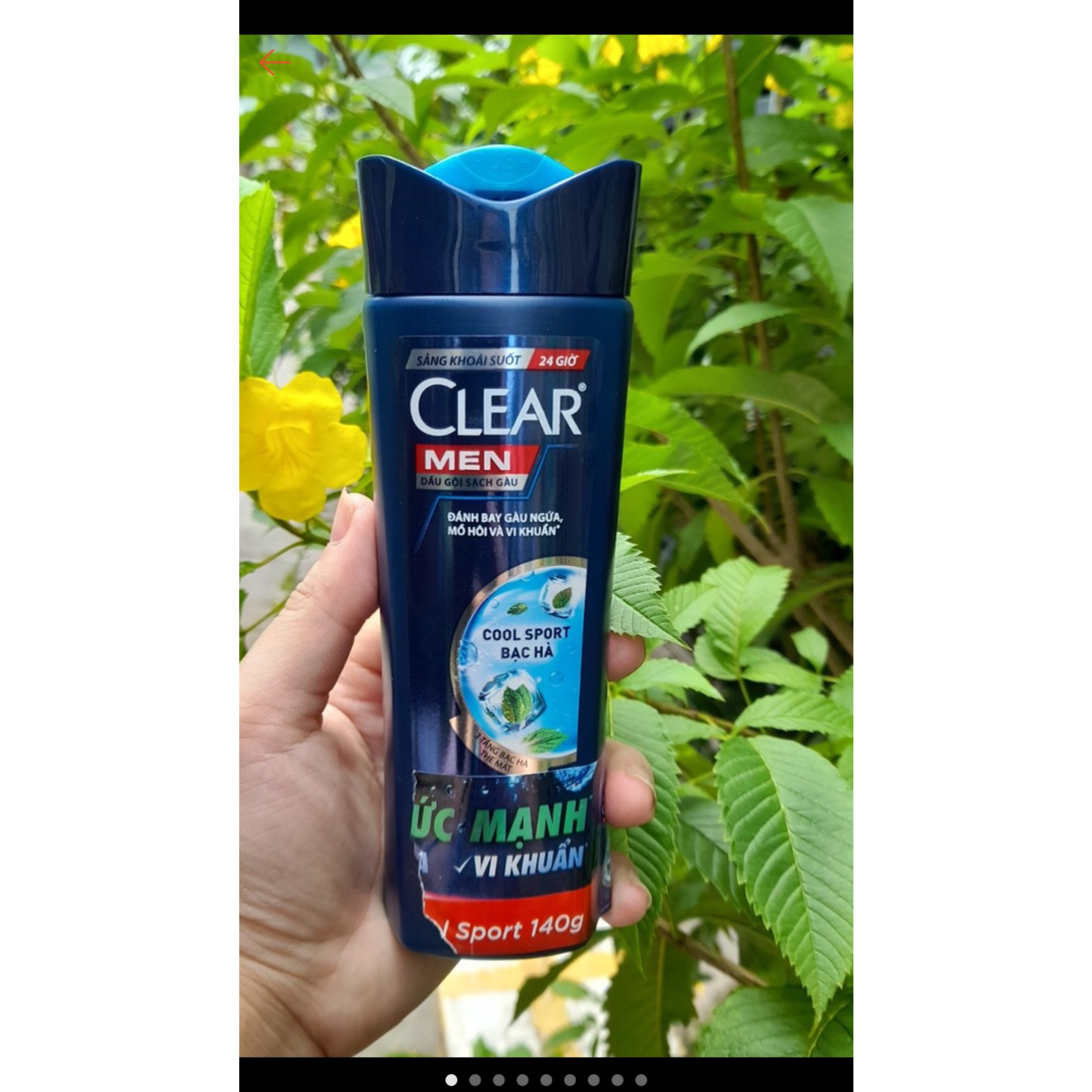 Combo 5 chai dầu tắm gội  dưỡng toàn thân 3in1 và dầu gôi Clear men 140 ml.