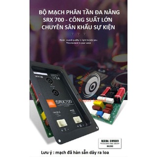 BỘ 02 CÁI MẠCH PHÂN TẦN JB L SRX700 - LOẠI ĐA NĂNG CÓ CHỈNH ÂM BASS VÀ TRÉP - PHÂN TẦN BASS 40
