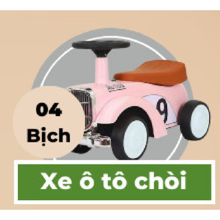 Xe chòi chân hình ô tô có phát nhạc