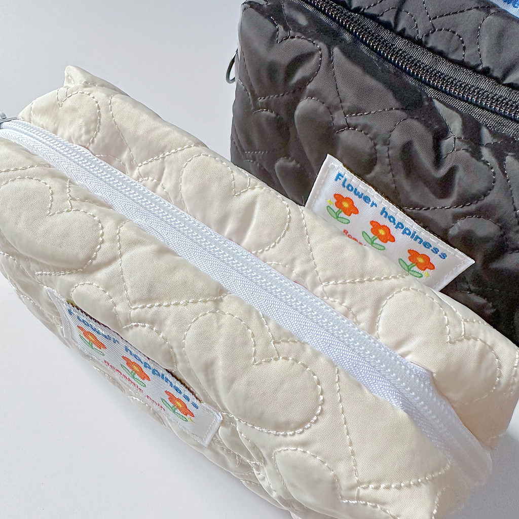 Ví bút size to xốp bông Flower Happiness tiện dụng VB03