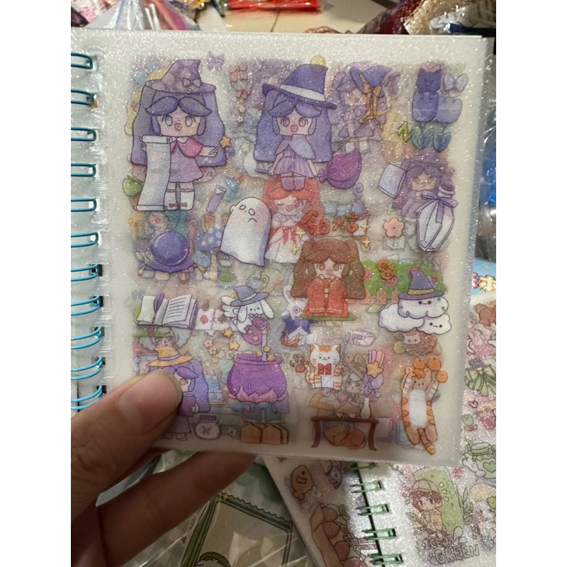 Sổ Sticker nhiều hình dễ thương KT 11x10cm