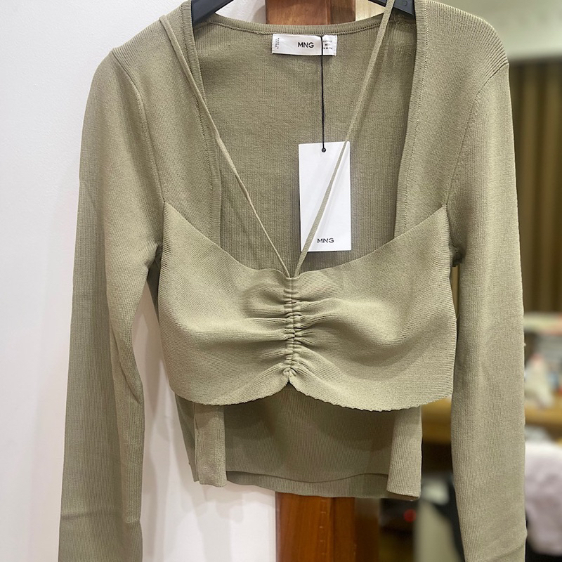 Áo Kiểu Nữ Mango Dệt kim