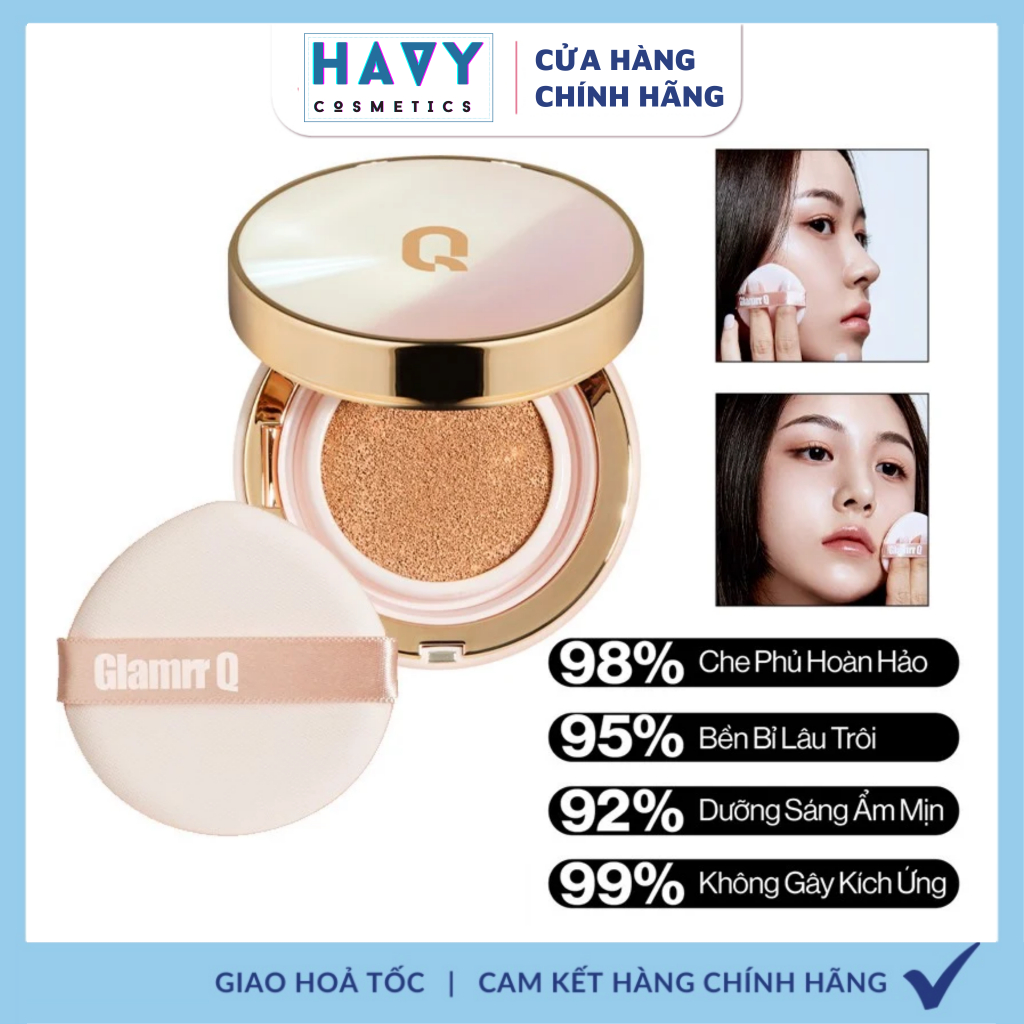 Phấn Nước Glamrr Q Gilaa Long Wear DD Cushion (13g)