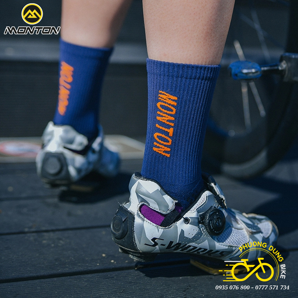 Tất  chân thể thao đi xe MONTON 2023