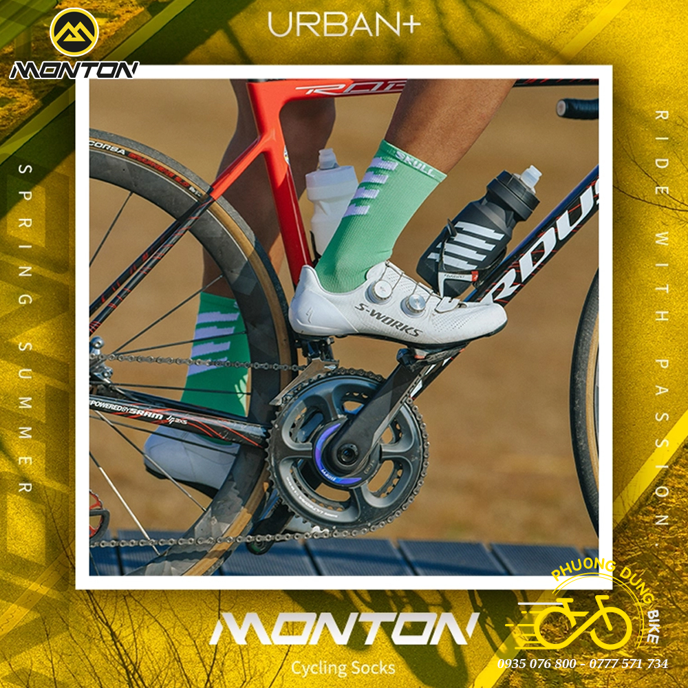 Tất  chân thể thao đi xe MONTON 2023