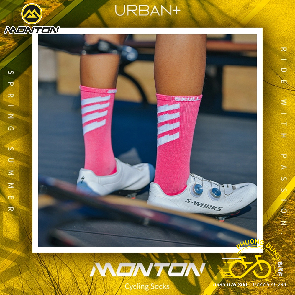 Tất  chân thể thao đi xe MONTON 2023