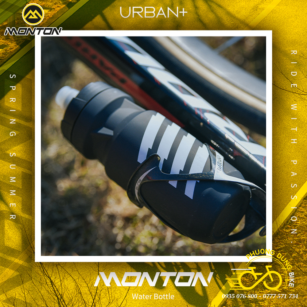 Bình nước xe đạp MONTON SKULL WEEKEND 2023 650ml
