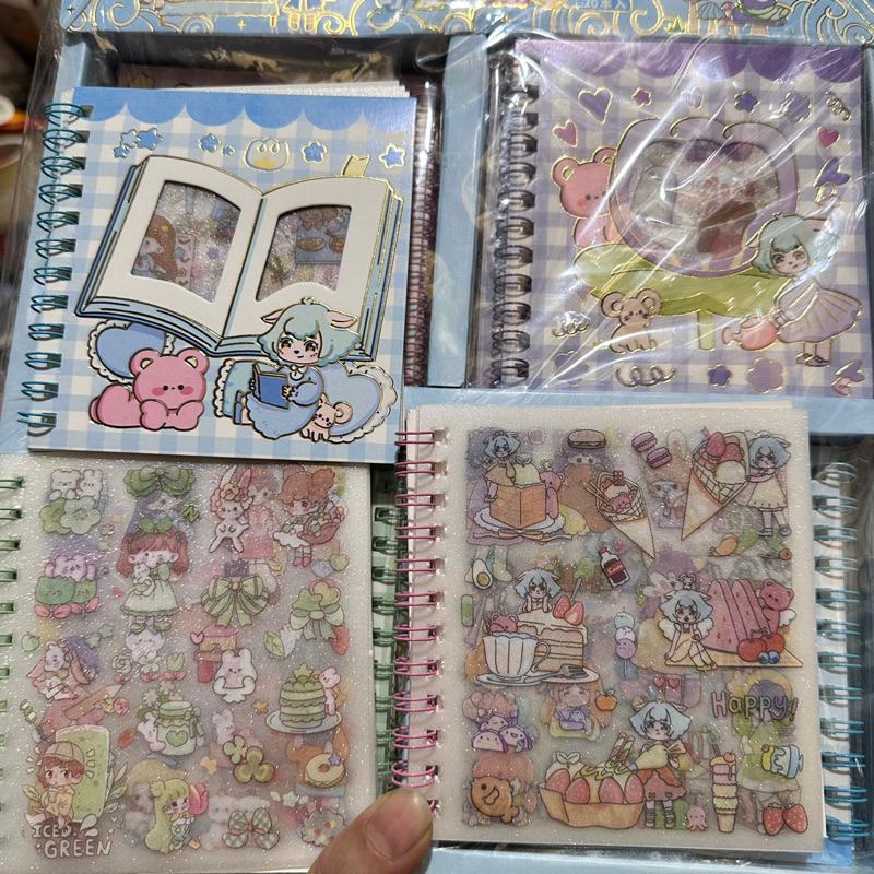 Sỉ 5 quyển sổ Sticker nhãn dán ~700 sticker