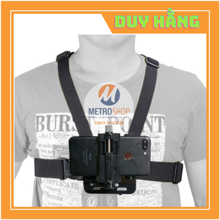 Dây Đeo Ngực Cho Điện Thoại Làm Camera Hành Trình, Dây Đeo Camera Trước Ngực Dùng Cho Mọi Dòng Điện Thoại
