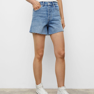 [Mango Auth] Quần Đùi Lưng Cao Nữ Mango