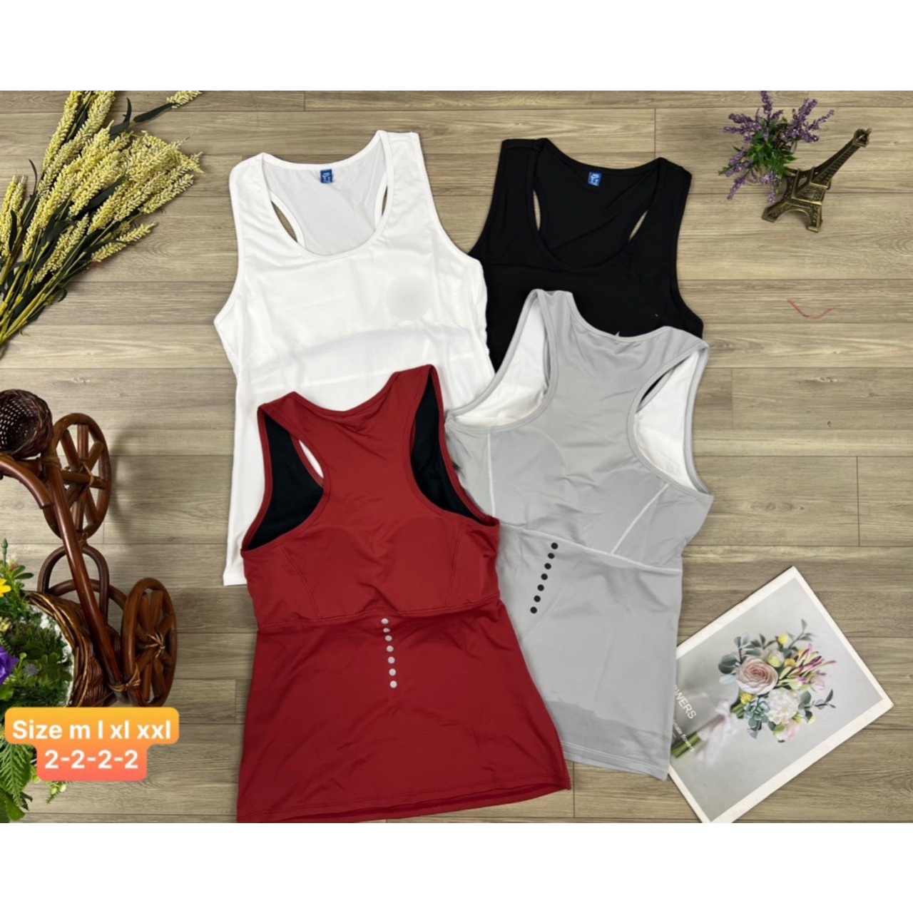 Áo Thun Thể Thao Nữ Dáng 3 Lỗ Có Mút Ngực NK Vải Thun Lạnh Co Giãn Tốt Tập Gym, Yoga, Erobic, Chạy bộ