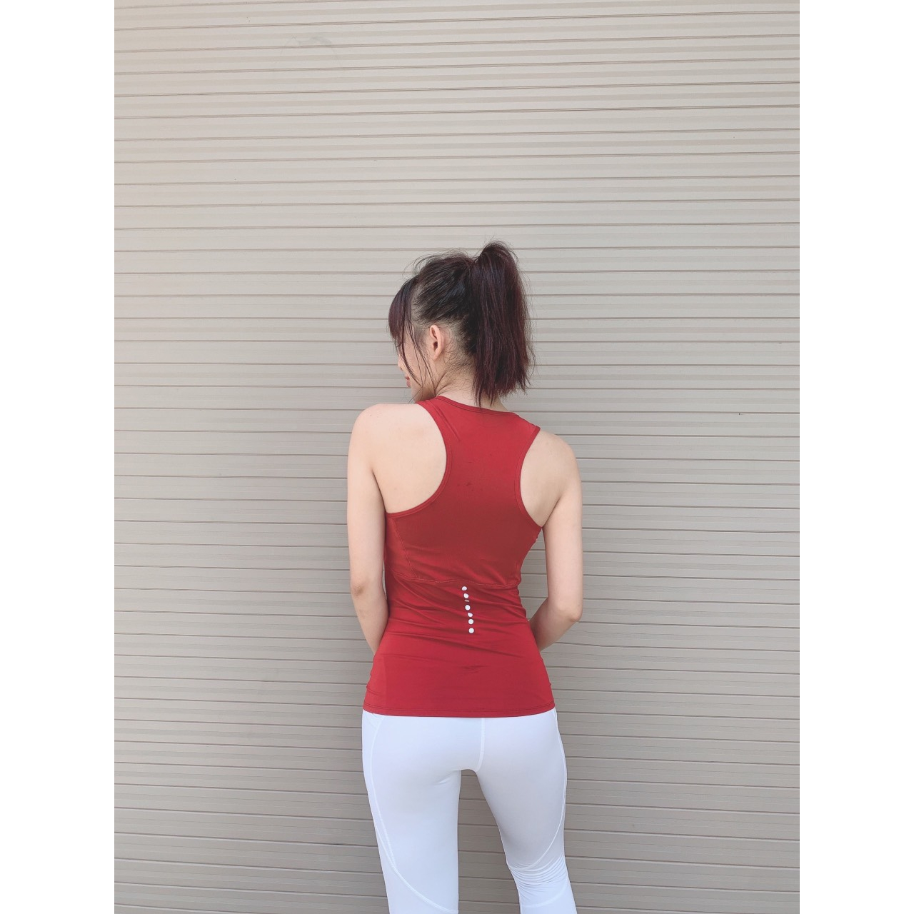 Áo Thun Thể Thao Nữ Dáng 3 Lỗ Có Mút Ngực NK Vải Thun Lạnh Co Giãn Tốt Tập Gym, Yoga, Erobic, Chạy bộ