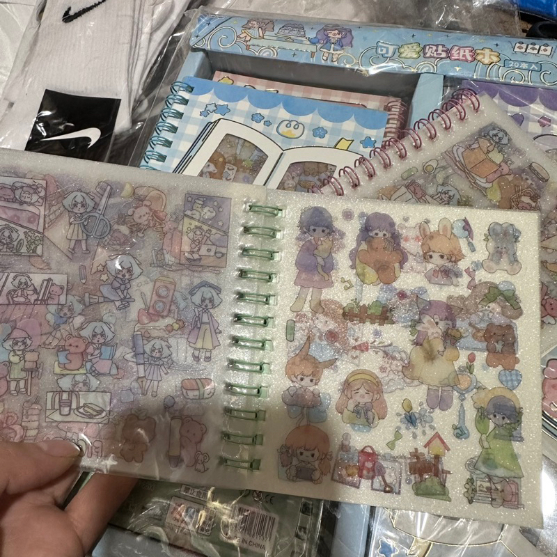 Sỉ 5 quyển sổ Sticker nhãn dán ~700 sticker