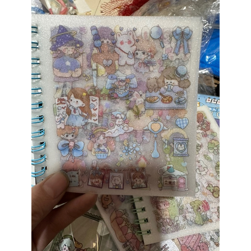 Sỉ 5 quyển sổ Sticker nhãn dán ~700 sticker