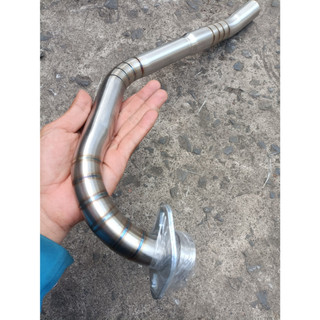 Cổ pô cho xe exciter 135 2011 - 14 inox 304