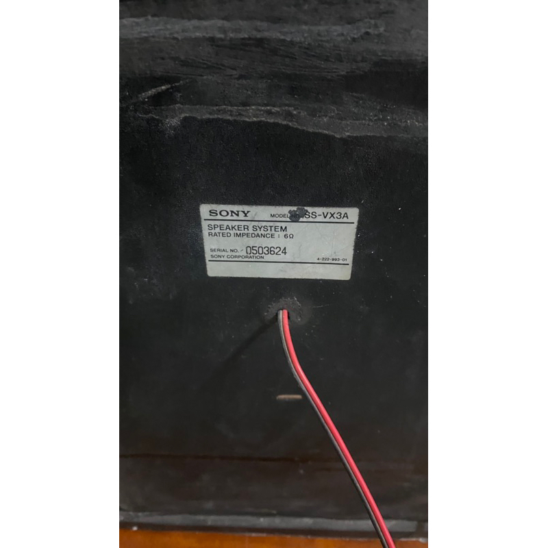 Đôi loa sony Vx3A - cs 200w/1 đôi, thanh lý giá tốt