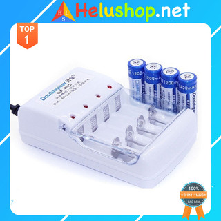 Bộ sạc pin đa năng sạc pin aa, aaa doublepow dp-b02