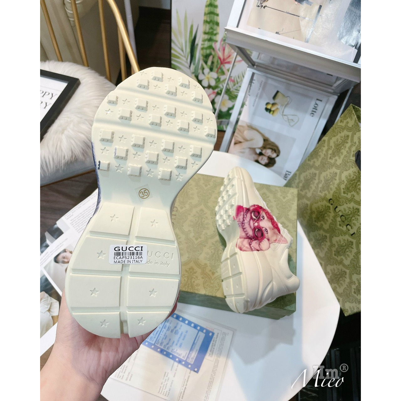 GIÀY THỂ THAO GC RHYTON HỌA TIẾT MÈO