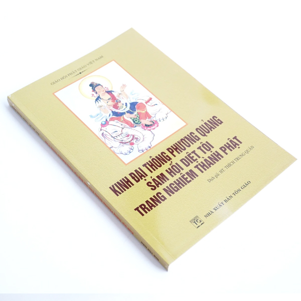 Sách - Kinh Đại Thông Phương Quảng Sám Hối Diệt Tội Trang Nghiêm Thành Phật