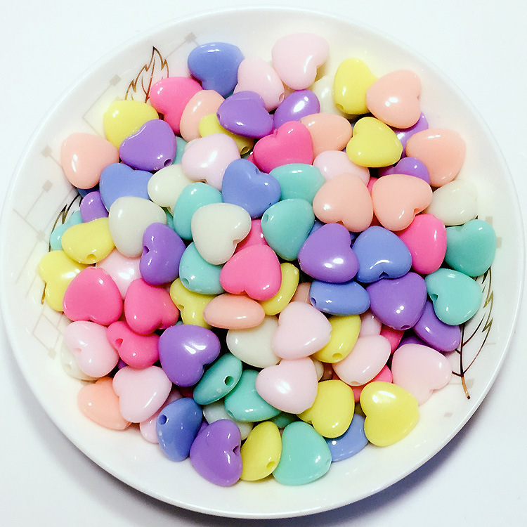 Hạt Cườm Xâu Vòng Cho Bé Họa Tiết Màu Pastel Dễ Thương