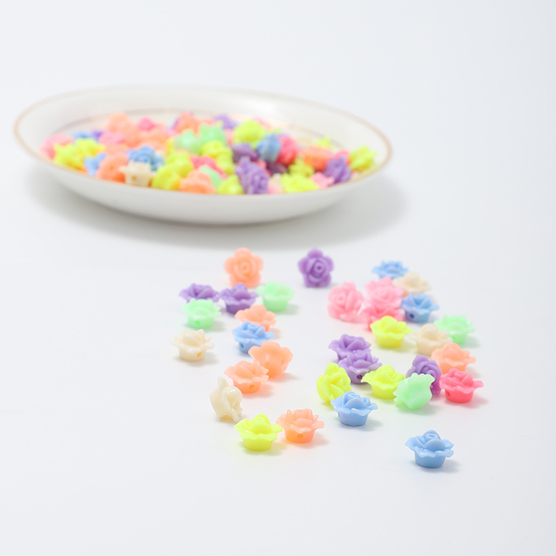 Hạt Cườm Xâu Vòng Cho Bé Họa Tiết Màu Pastel Dễ Thương