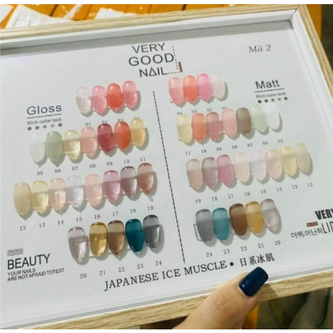 LẺ CHAI MÀU THẠCH TRONG SET SƠN THẠCH 24 MÀU NHÉ Ạ