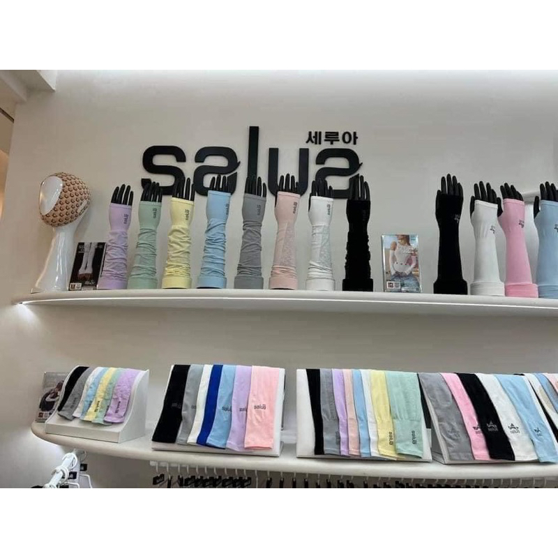 Găng tay chống nắng, Giữ nhiệt , Chống tia UV nội địa Hàn SALUA