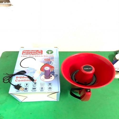 Loa phóng thanh cầm tay 25w hỗ trợ bán hàng rong chất lượng cao