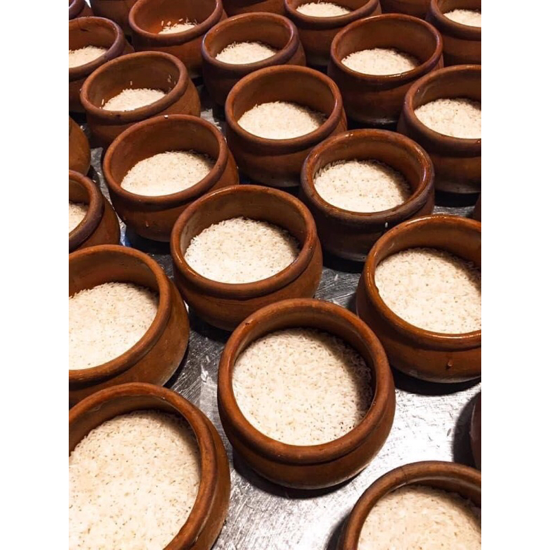 Niêu kho cá + nấu cơm