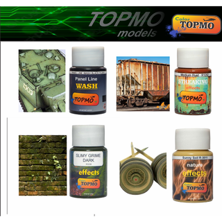 Sơn hiệu ứng mô hình cũ rỉ sét Streaking Rust Effects - TOPMO models