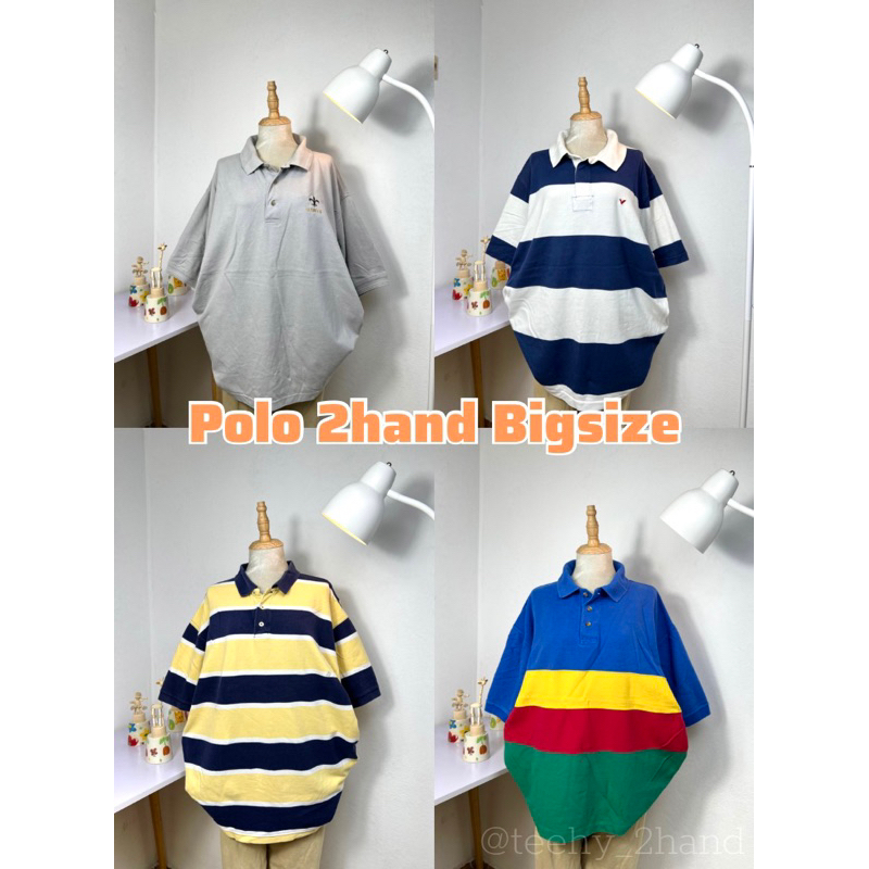 ÁO POLO MỸ 2HAND,POLO NAM NỮ CỔ BẺ BIGSIZE (chọn mẫu tại link)