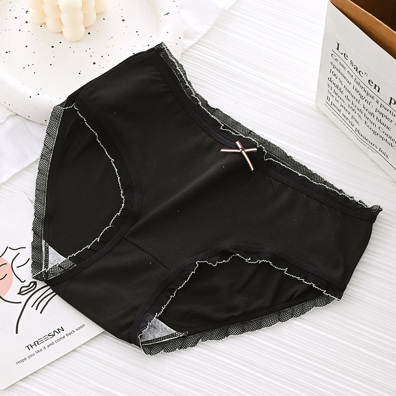 Quần lót chip nữ cotton màu dễ thương KIMCHIBIKINI Quần xì bikini nót silit nữ xinh ôm bụng cute QL044