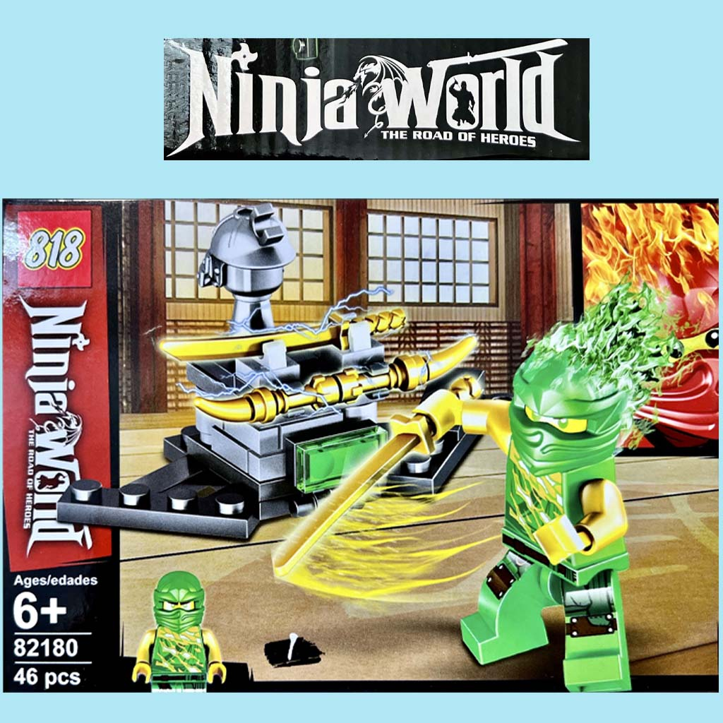 Đồ chơi mô hình lắp ráp Ninjago Minifigure, Ninja rồng, siêu anh hùng - Mèo Béo Kids Store