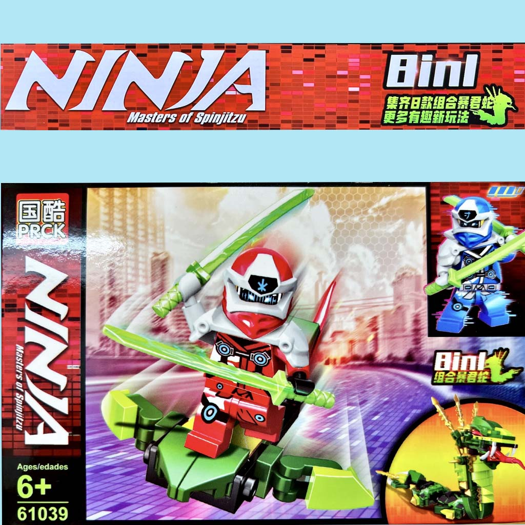 Đồ chơi mô hình lắp ráp Ninjago Minifigure, Ninja rồng, siêu anh hùng - Mèo Béo Kids Store