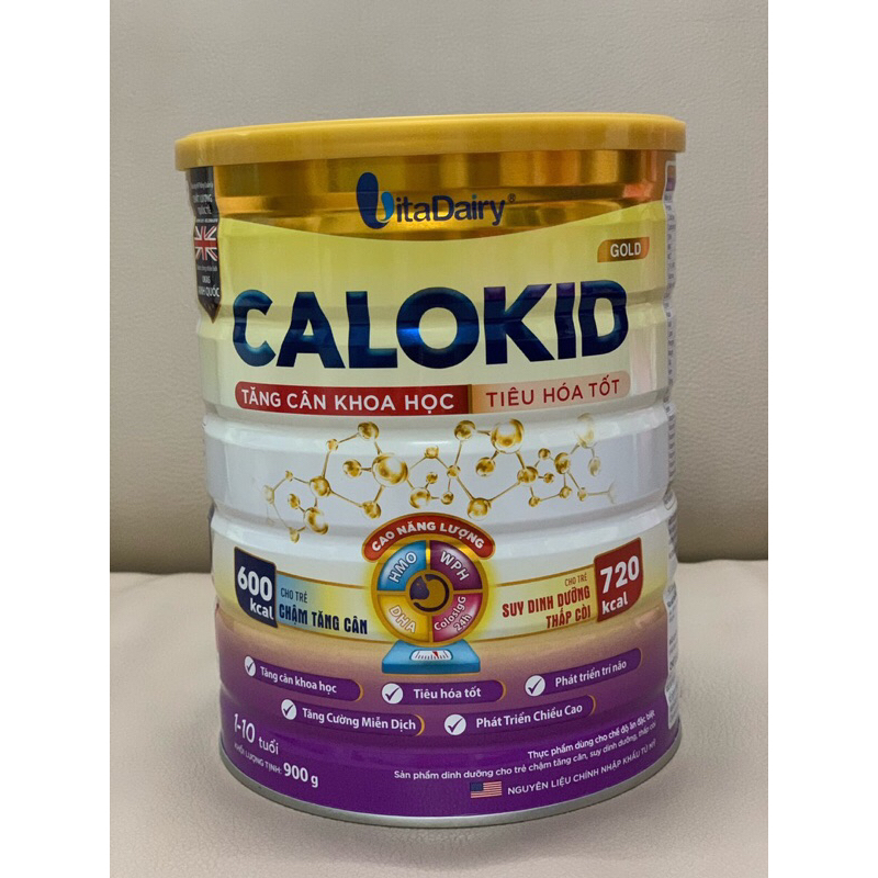 Calokid Gold 1+ Lon 900g ( Date mới -A)