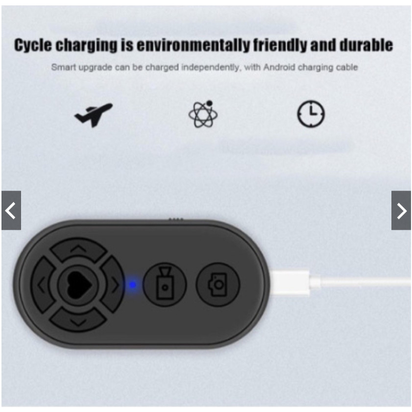 Remote Điều khiển từ xa, Remote chụp ảnh, lướt tiktok, youtube shorts có kèm sạc