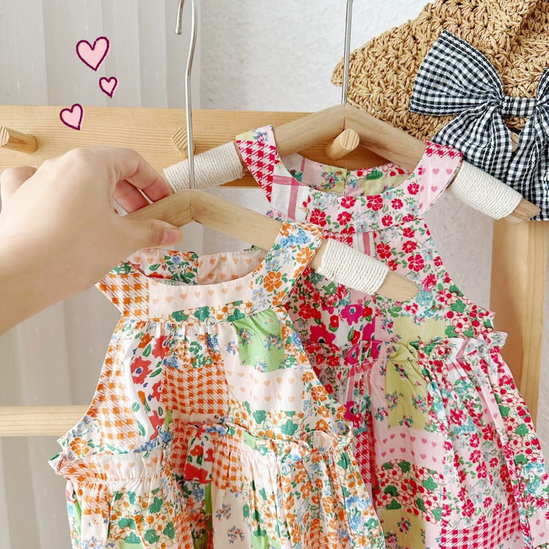 Váy Đầm Yếm Maxi Xinh Xắn Cho Bé Gái - Niaki