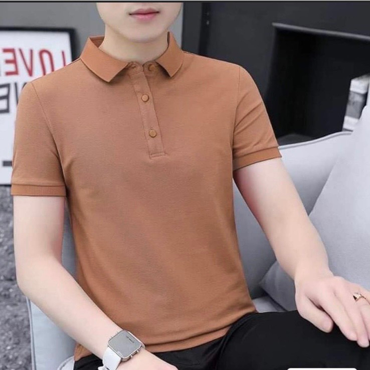 Áo polo Áo polo nam đẹp  4 chiều Chất cotton cá sấu mềm mịn, hoạt động thoải mái, thấm hút mồ hôi tốt c11